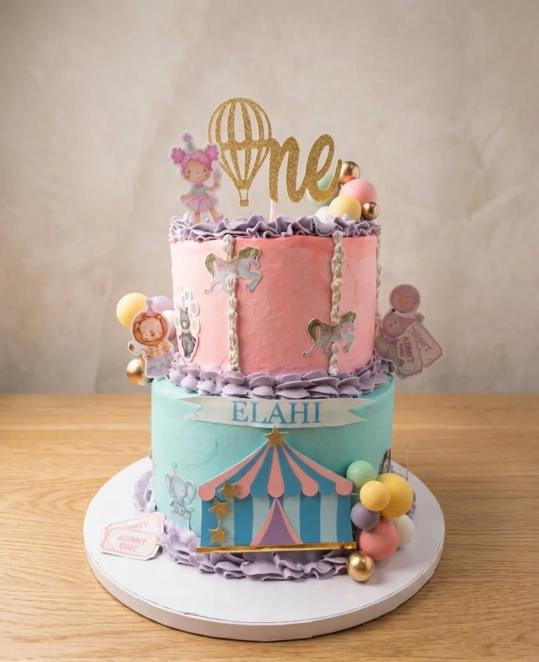 Custom Birthday Cake