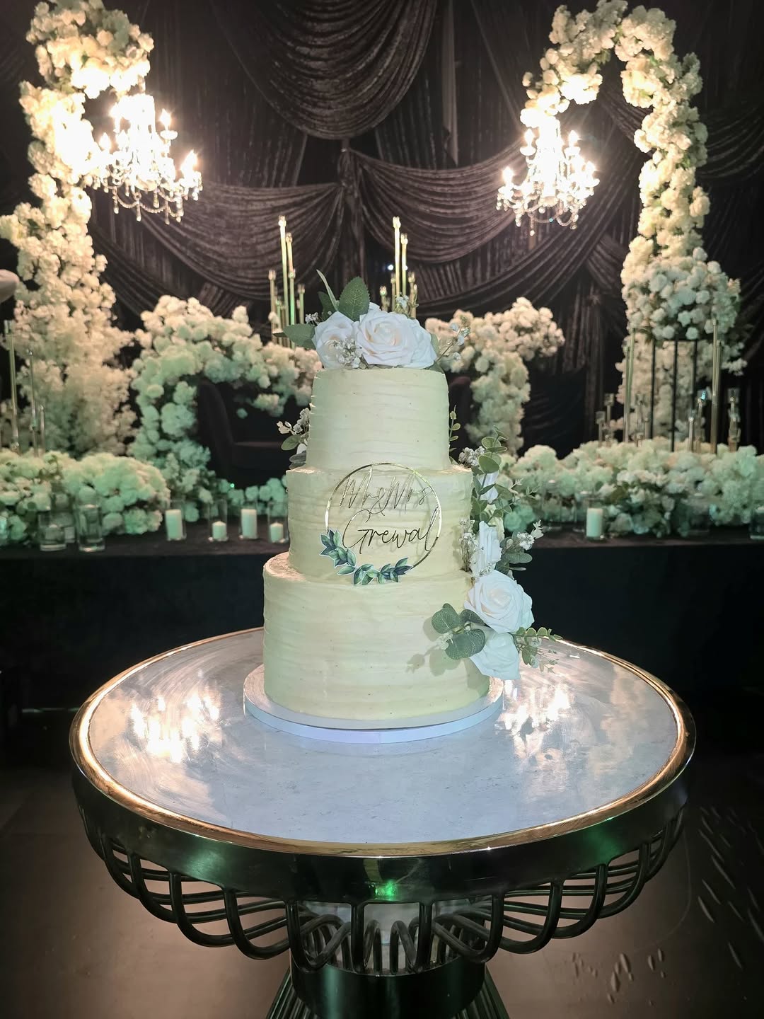 Three Tier Wedding Cake